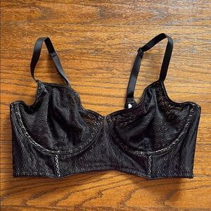 Victoria’s Secret Black Unlined Demi Bra